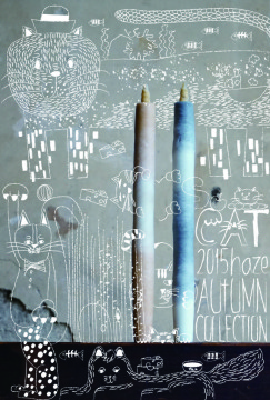 秋の和ろうそく